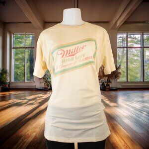 American Needle, Miller High Life, 100% cotton, pale yellow, 2XL T-shirt